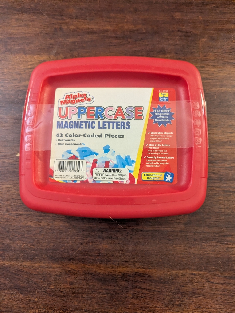 Alpha Magnets Uppercase Magnetic Letters